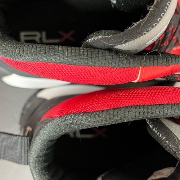 Polo Ralph Lauren RLX Abridge Nylon Boots Red Black Men’s Size 10 RARE NWOB - Picture 9 of 9